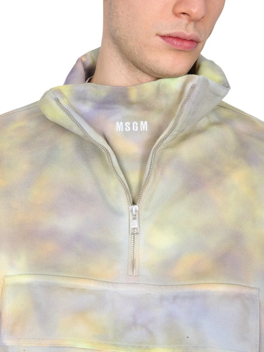 msgm PRINTED ANORAK JACKET sold by Siebentaschen product image thumbnail 4