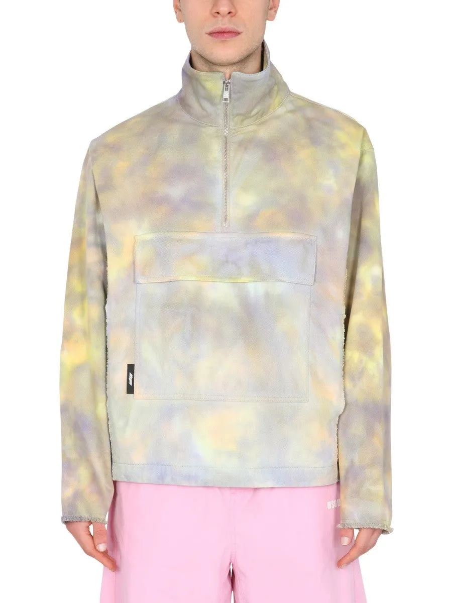 msgm PRINTED ANORAK JACKET sold by Siebentaschen