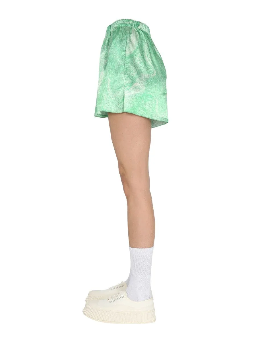OPENING CEREMONY MARBLE EFFECT SHORTS sold by Siebentaschen product image thumbnail 3