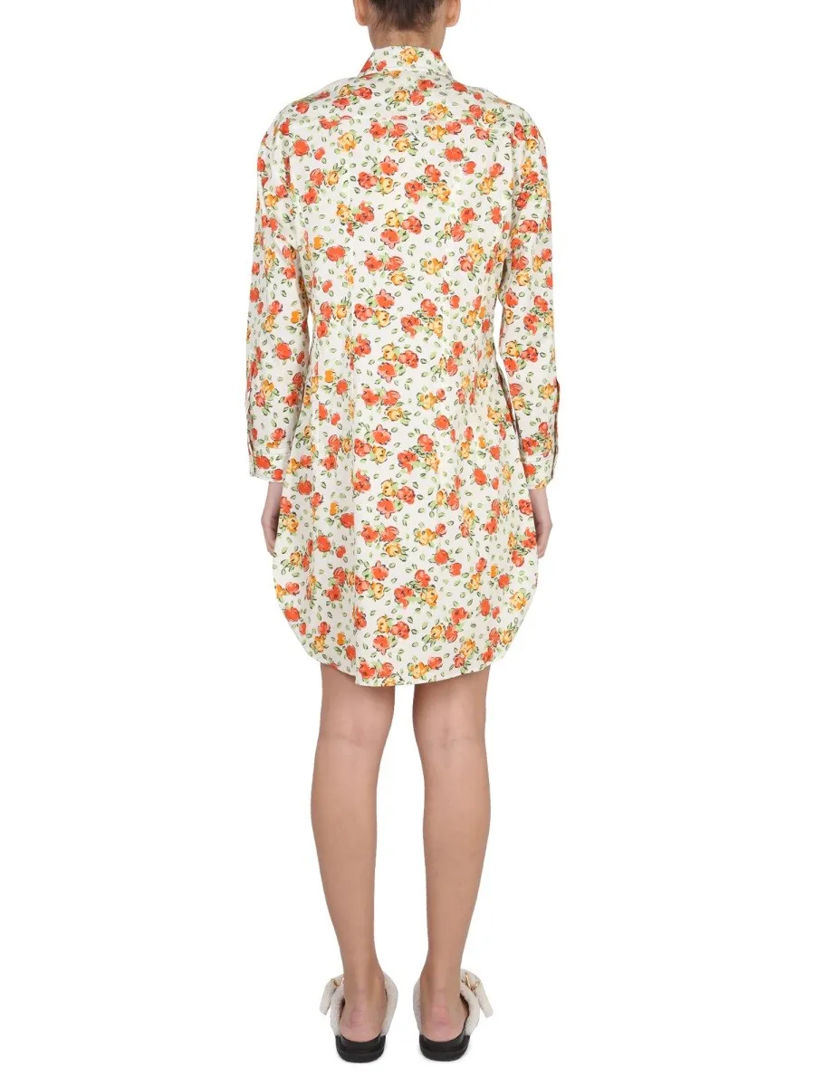 Marni SHIRT DRESS WITH FLORAL PATTERN sold by Siebentaschen product image thumbnail 3