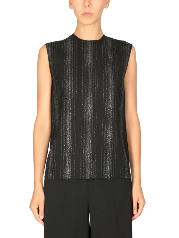 stella mccartney LUREX TAILORED TOP sold by Siebentaschen
