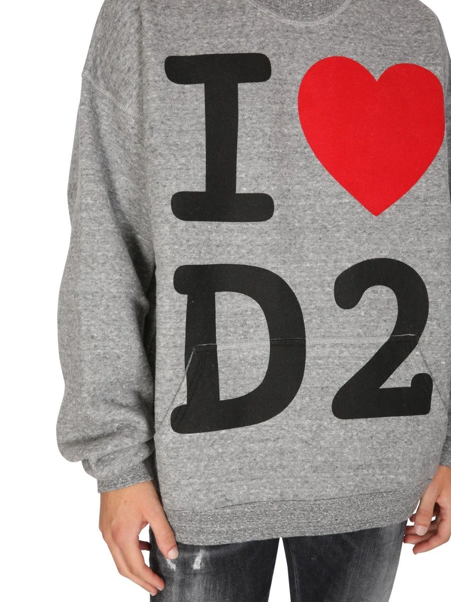 Dsquared I LOVE D2 SWEATSHIRT sold by Siebentaschen product image thumbnail 4