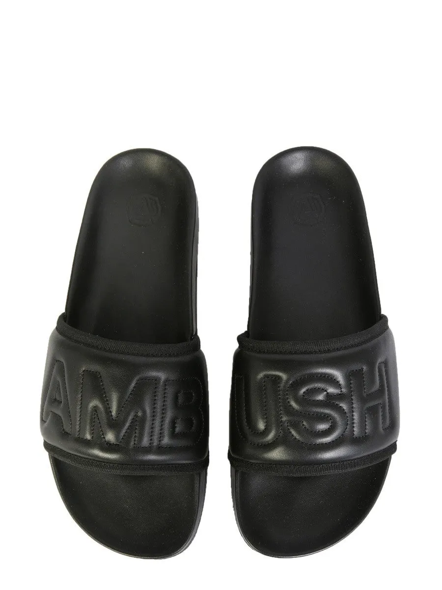 AMBUSH LEATHER SLIDE SANDALS sold by Siebentaschen product image thumbnail 2