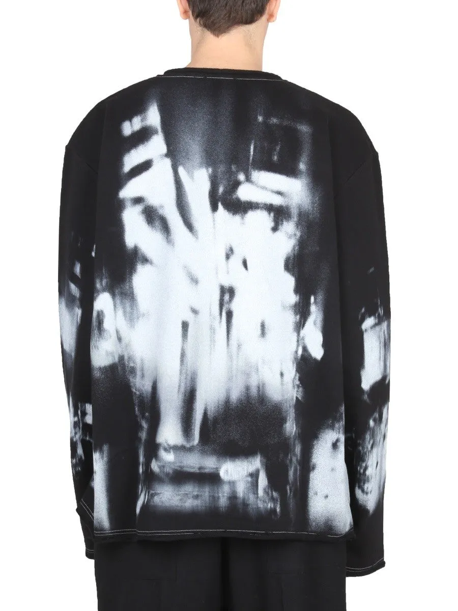 Balmain TIE DYE PATTERN CREWNECK SWEATSHIRT sold by Siebentaschen product image thumbnail 3