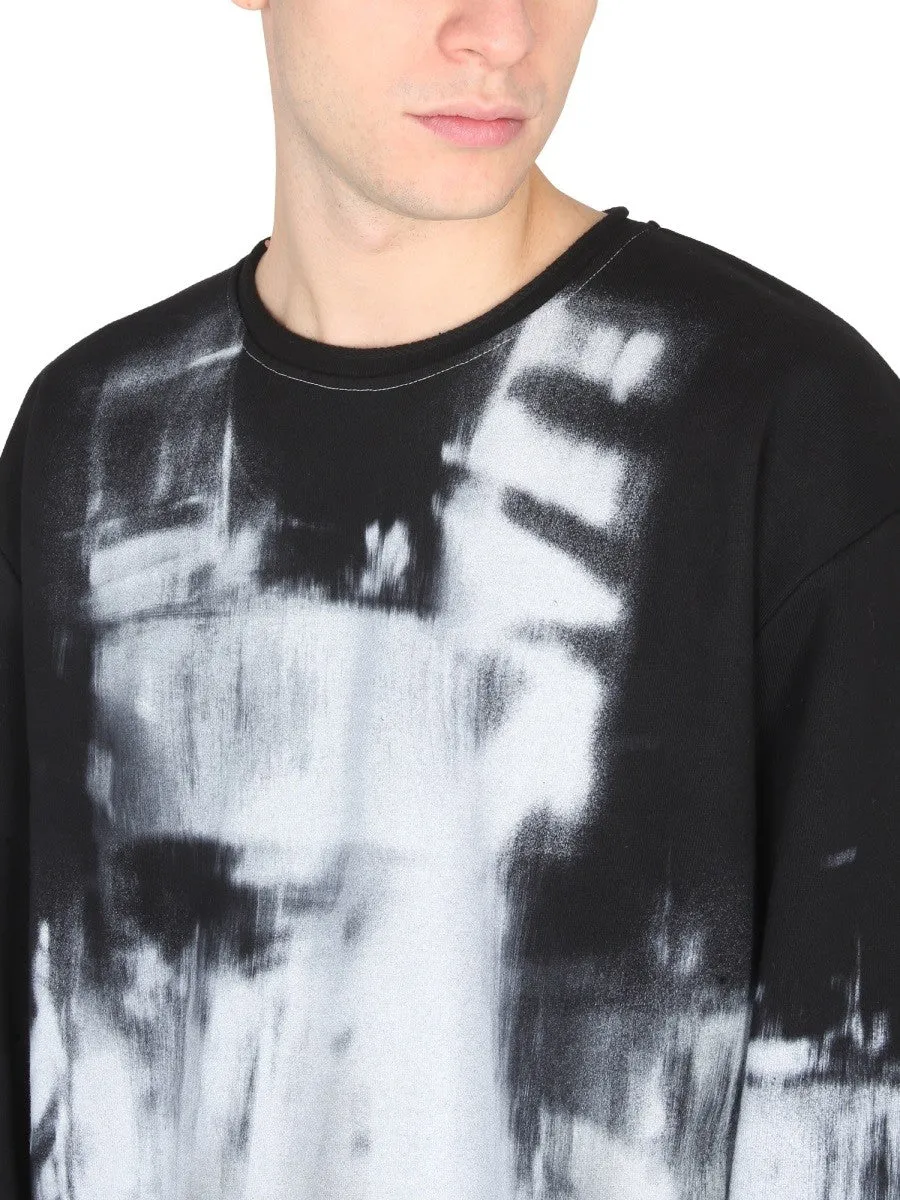 Balmain TIE DYE PATTERN CREWNECK SWEATSHIRT sold by Siebentaschen product image thumbnail 4