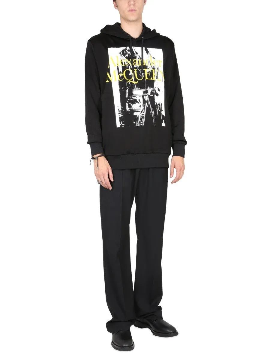 Alexander Mcqueen SWEATSHIRT WITH ATELIER PRINT sold by Siebentaschen product image thumbnail 2