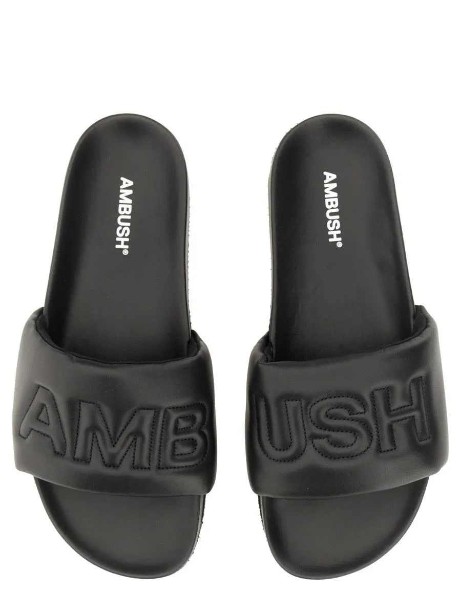 AMBUSH LEATHER SLIDE SANDAL sold by Siebentaschen product image thumbnail 2