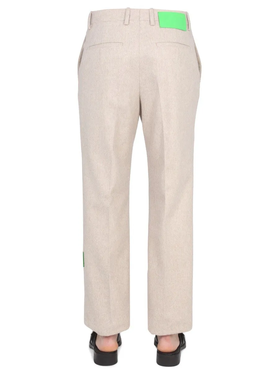 Off-white SLIM FIT PANTS sold by Siebentaschen product image thumbnail 3