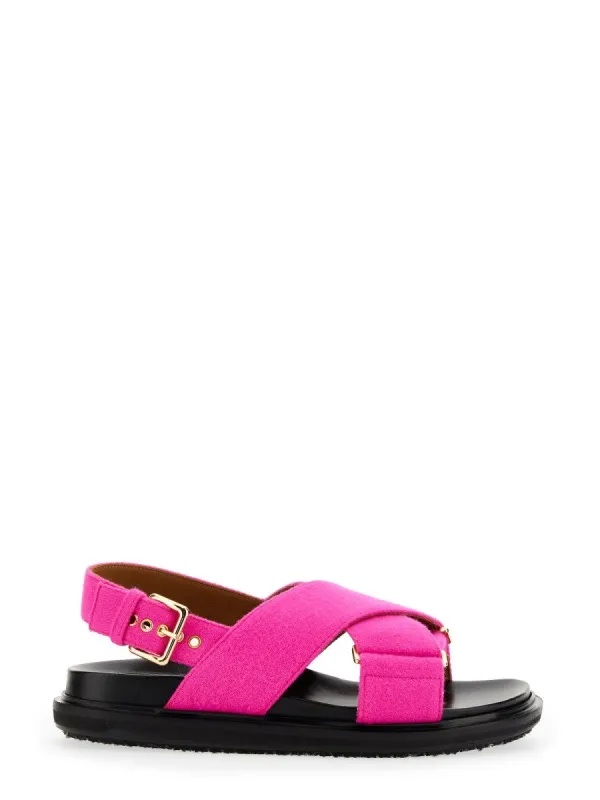 Marni CRISS CROSS SANDAL sold by Siebentaschen