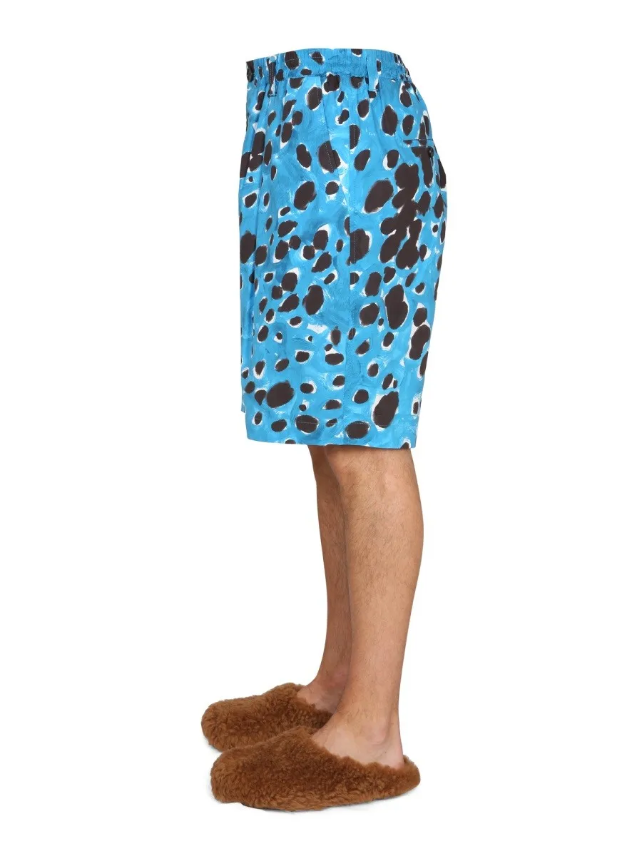 Marni BERMUDA SHORTS WITH POP DOTS PRINT sold by Siebentaschen product image thumbnail 3