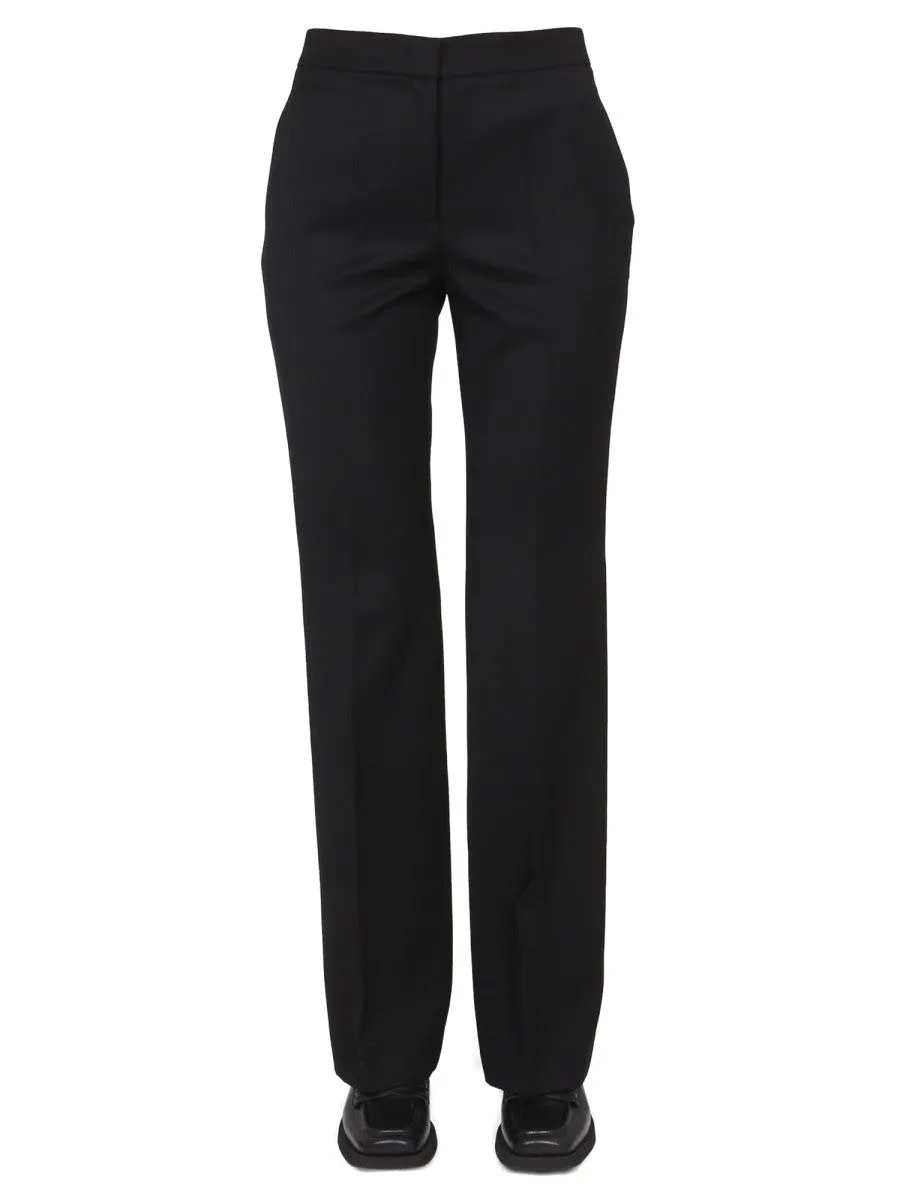 Moschino WOOL GRAIN DE POUDRE PANTS sold by Siebentaschen