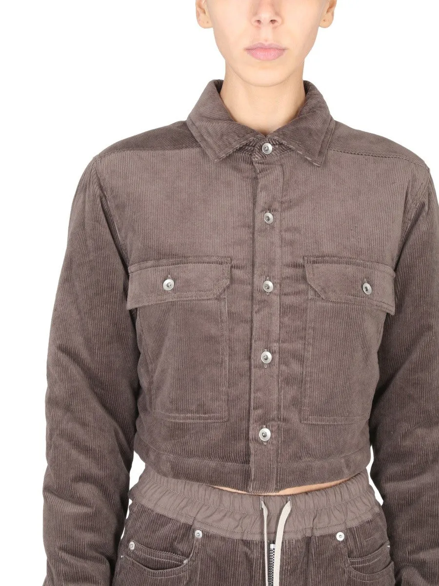RICK OWENS DRKSHDW CROPPED JACKET sold by Siebentaschen product image thumbnail 4