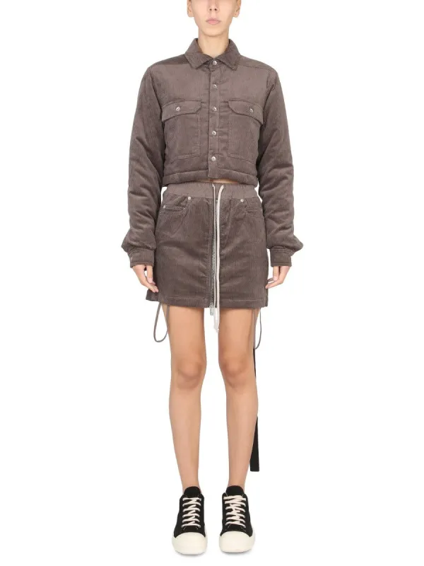 RICK OWENS DRKSHDW CROPPED JACKET made by Siebentaschen