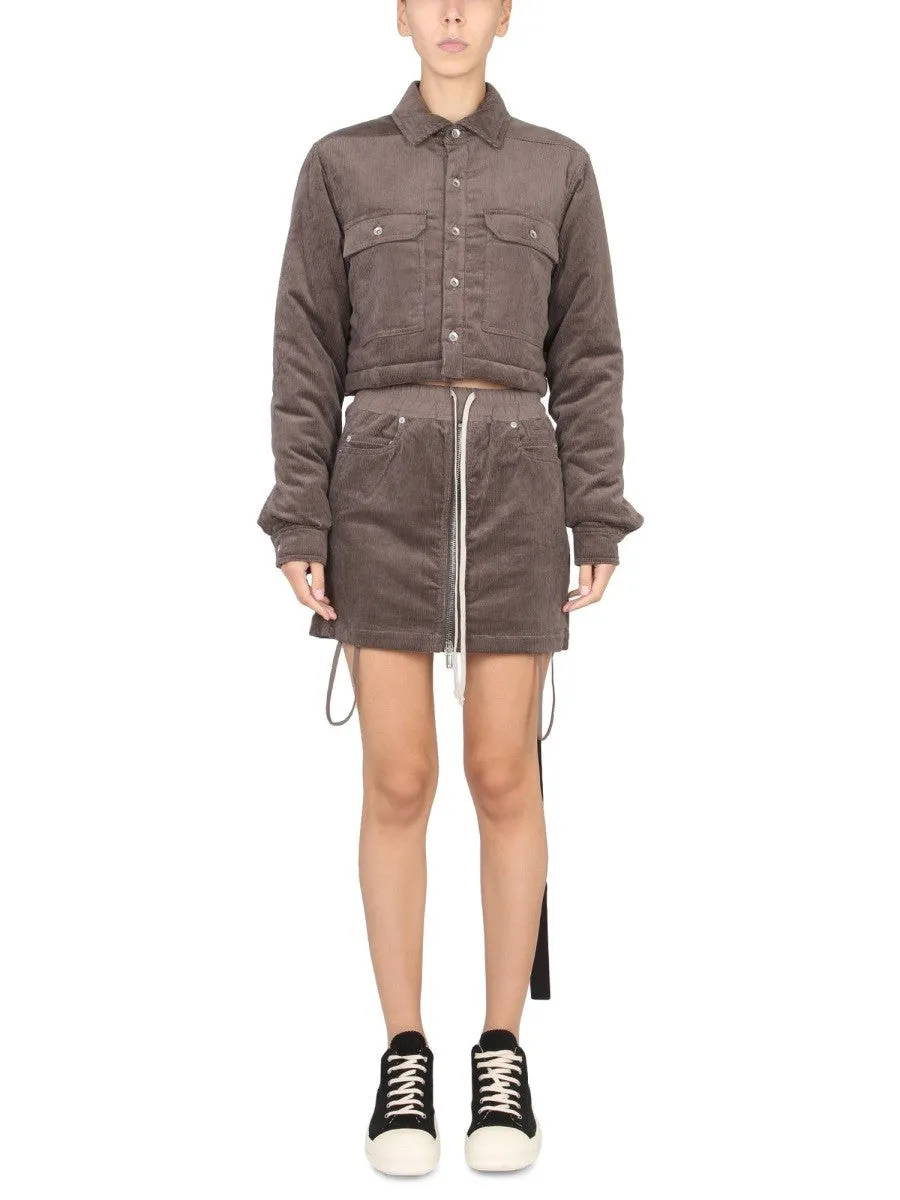 RICK OWENS DRKSHDW CROPPED JACKET sold by Siebentaschen