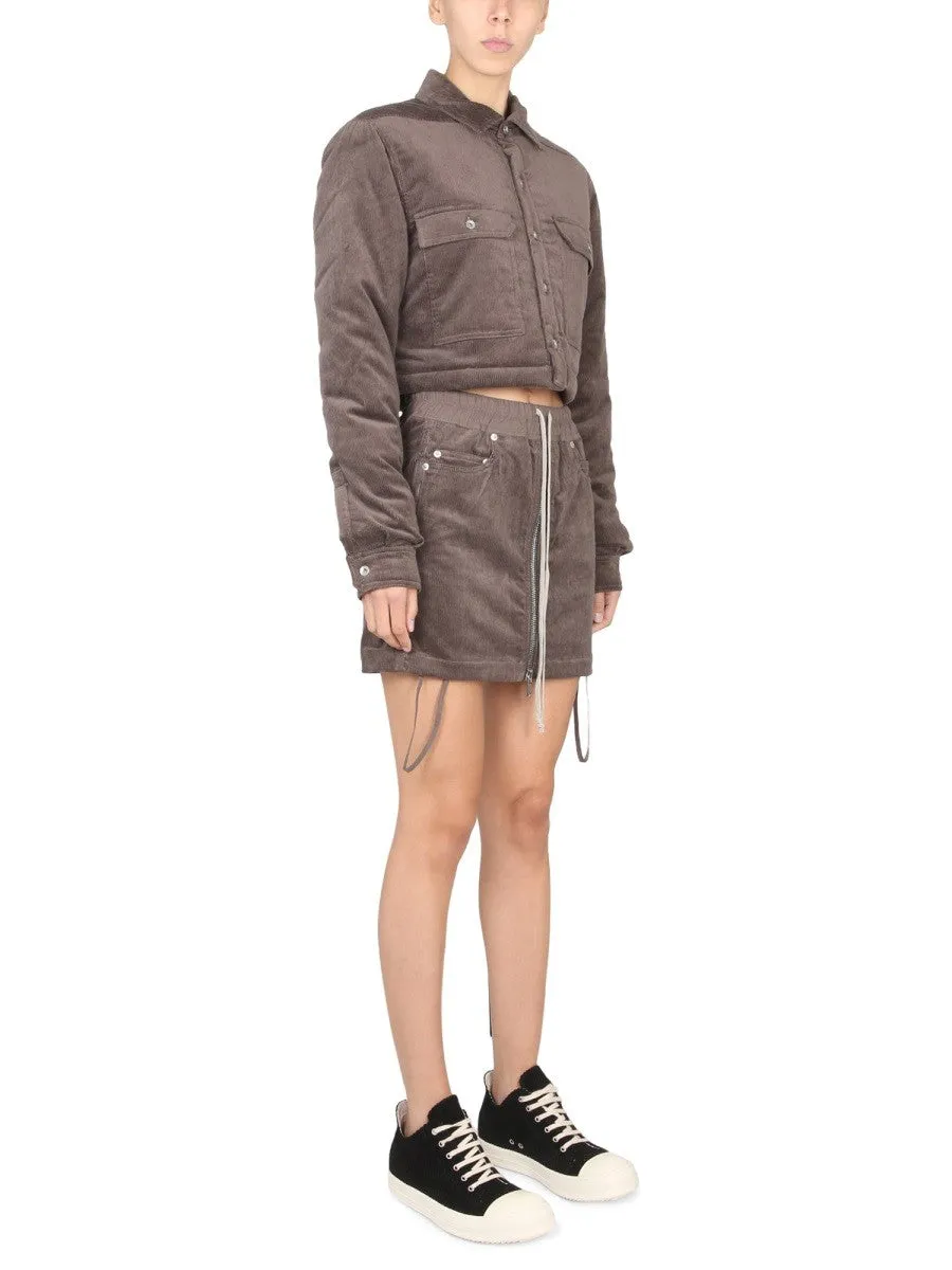 RICK OWENS DRKSHDW CROPPED JACKET sold by Siebentaschen product image thumbnail 2