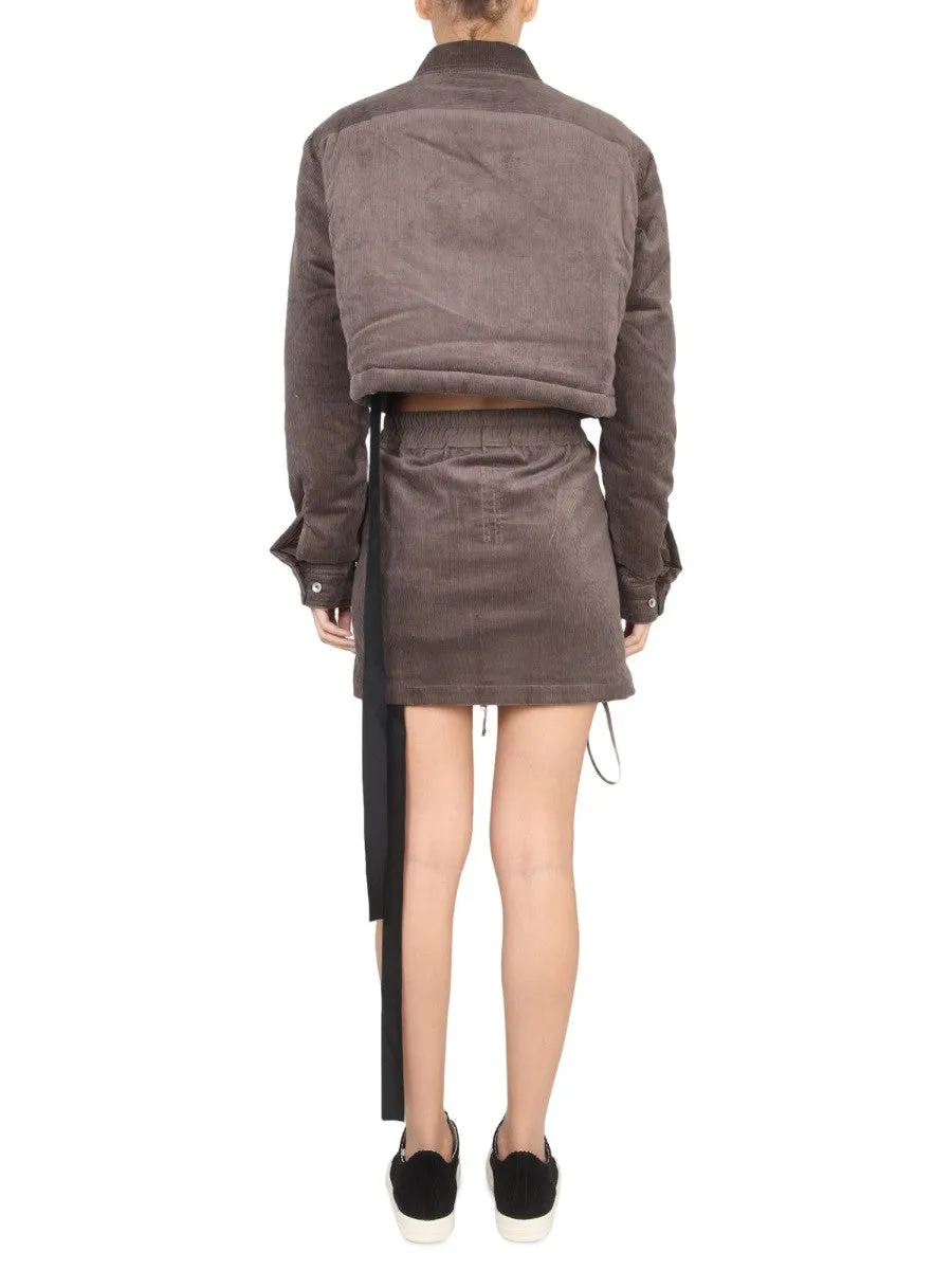 RICK OWENS DRKSHDW CROPPED JACKET sold by Siebentaschen product image thumbnail 3
