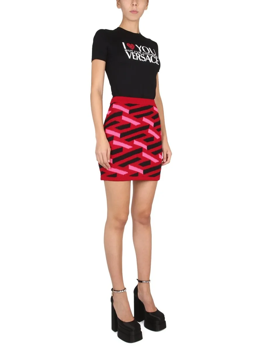Versace LA GRECA KNIT SKIRT sold by Siebentaschen product image thumbnail 2