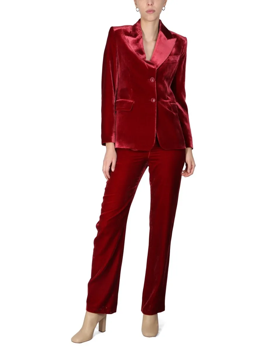 Boutique Moschino PANNÉ VELVET PANTS sold by Siebentaschen product image thumbnail 2