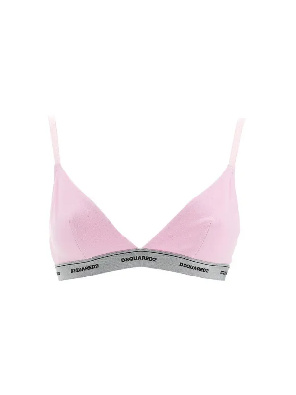 Dsquared BRALETTE WITH LOGO sold by Siebentaschen