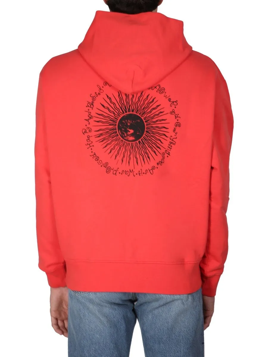 SUNFLOWER SWEATSHIRT WITH LOGO EMBROIDERY sold by Siebentaschen product image thumbnail 3