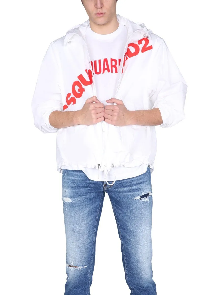 Dsquared JACKET WITH LOGO PRINT sold by Siebentaschen product image thumbnail 3