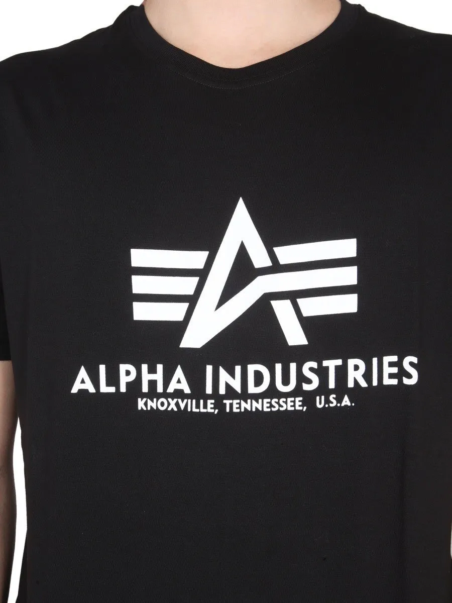 ALPHA INDUSTRIES T-SHIRT WITH LOGO sold by Siebentaschen product image thumbnail 4