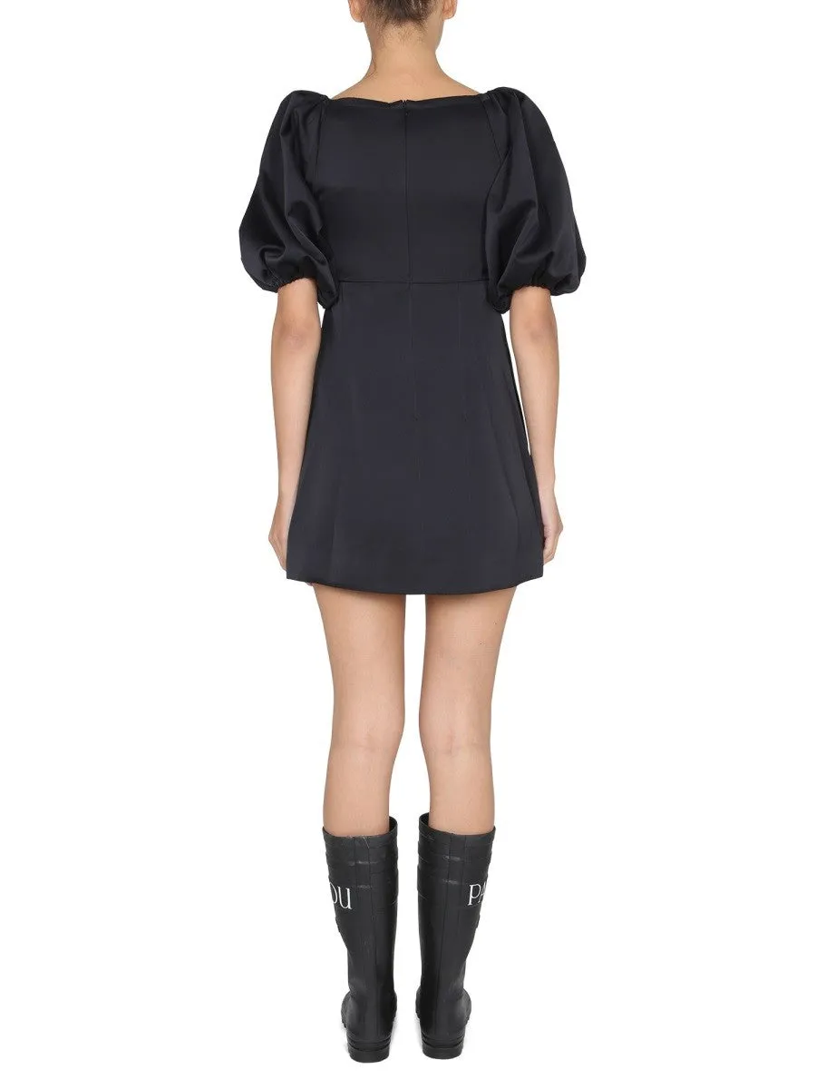 PATOU MINI DRESS WITH BALLOON SLEEVES sold by Siebentaschen product image thumbnail 3
