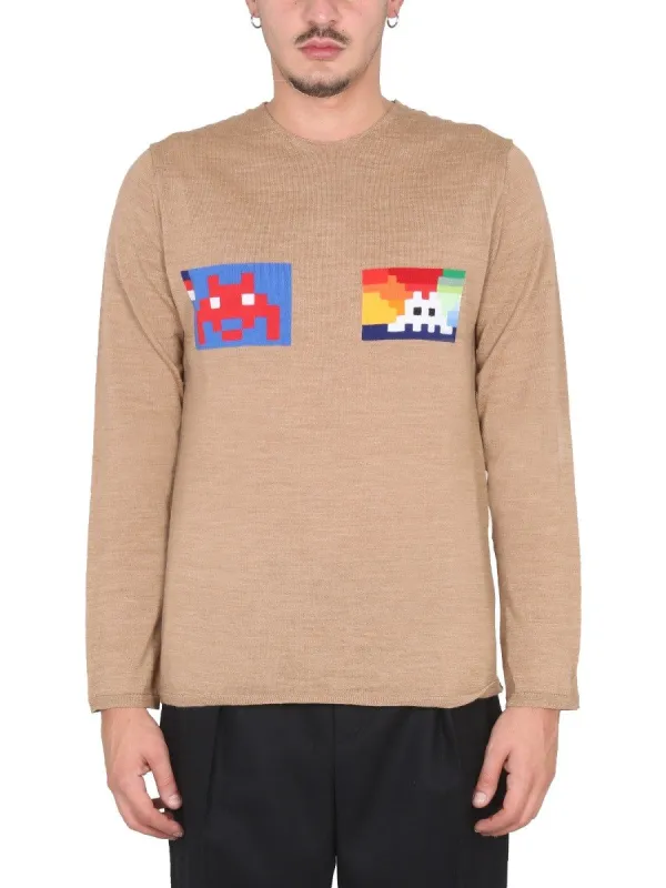 COMME DES GARCONS SHIRT WOOL JERSEY. made by Siebentaschen