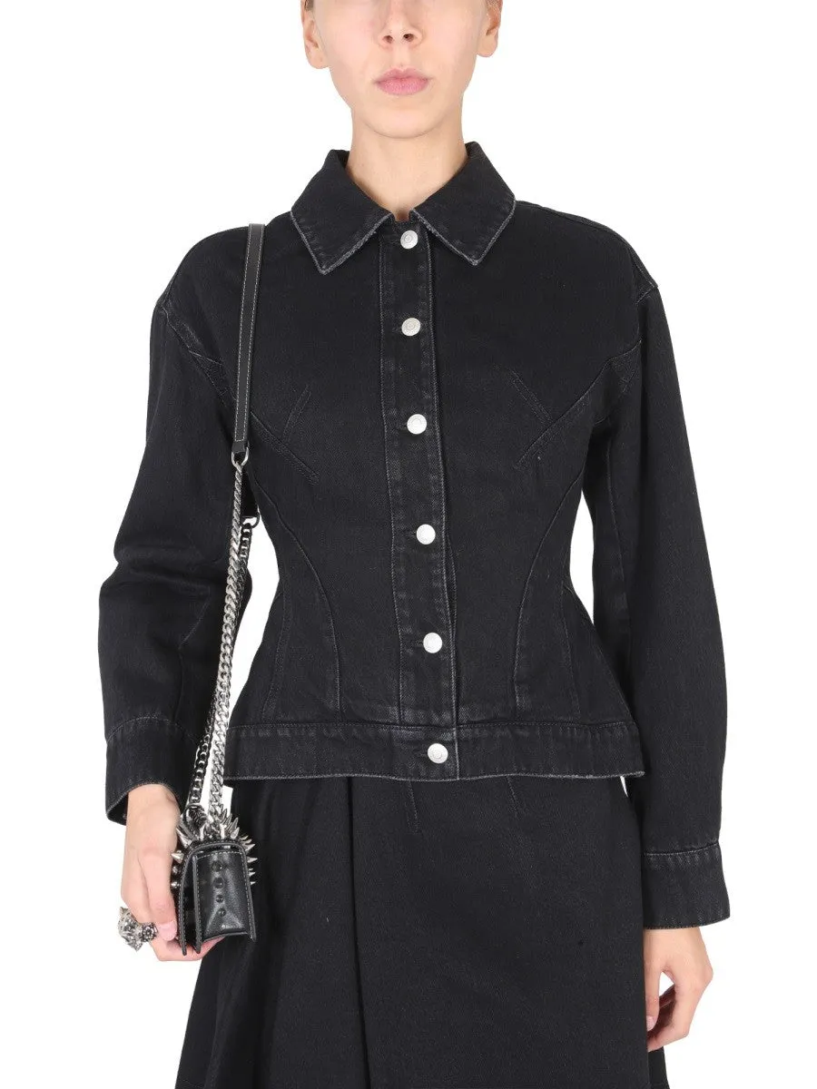 Alexander Mcqueen HYBRID DENIM JACKET sold by Siebentaschen product image thumbnail 4