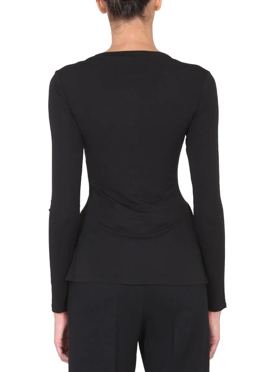 PROENZA SCHOULER WHITE LABEL MATTE CREPE TOP sold by Siebentaschen product image thumbnail 3