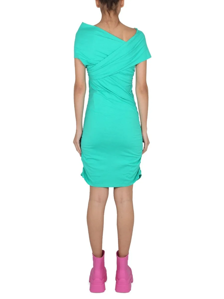 msgm DRAPED DRESS sold by Siebentaschen product image thumbnail 3