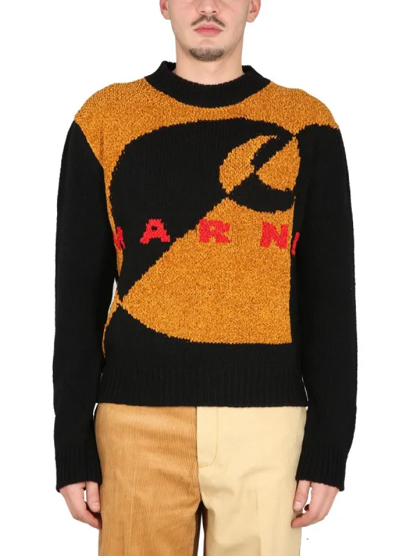 MARNI X CARHARTT WIP WOOL AND SILK SWEATER sold by Siebentaschen