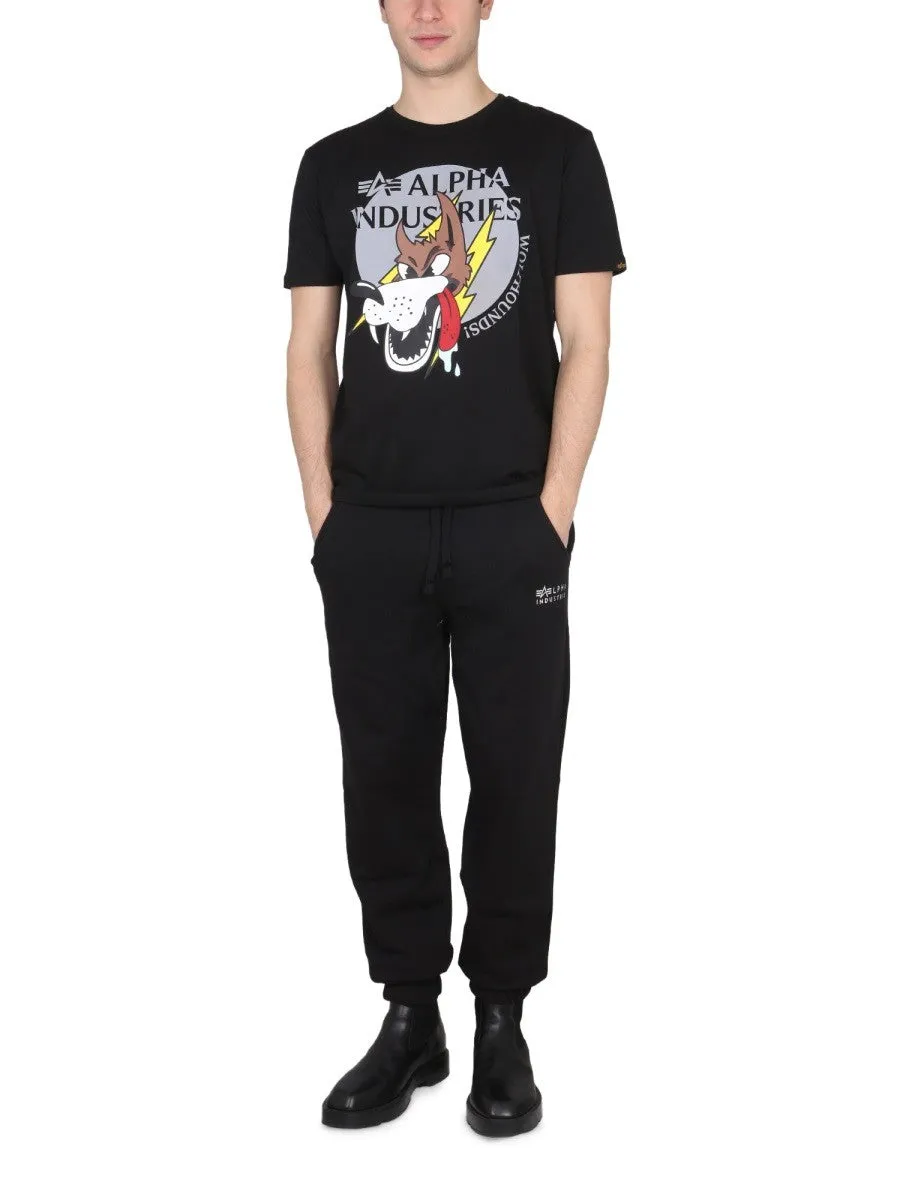 ALPHA INDUSTRIES WOLFHOUNDS T-SHIRT sold by Siebentaschen product image thumbnail 2