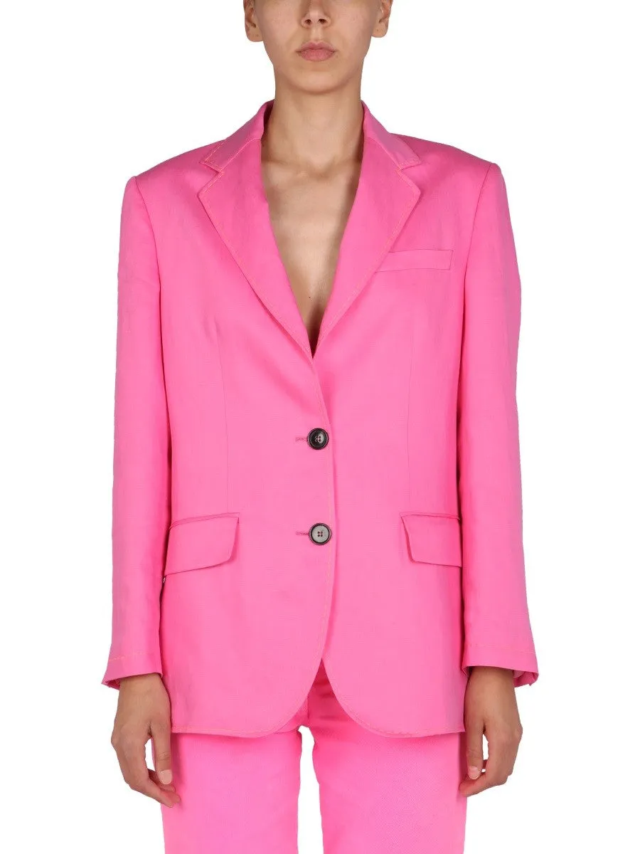msgm SINGLE-BREASTED JACKET sold by Siebentaschen