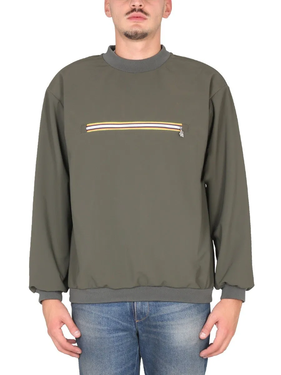 K-Way SWEATSHIRT WITH FRONT POCKET sold by Siebentaschen