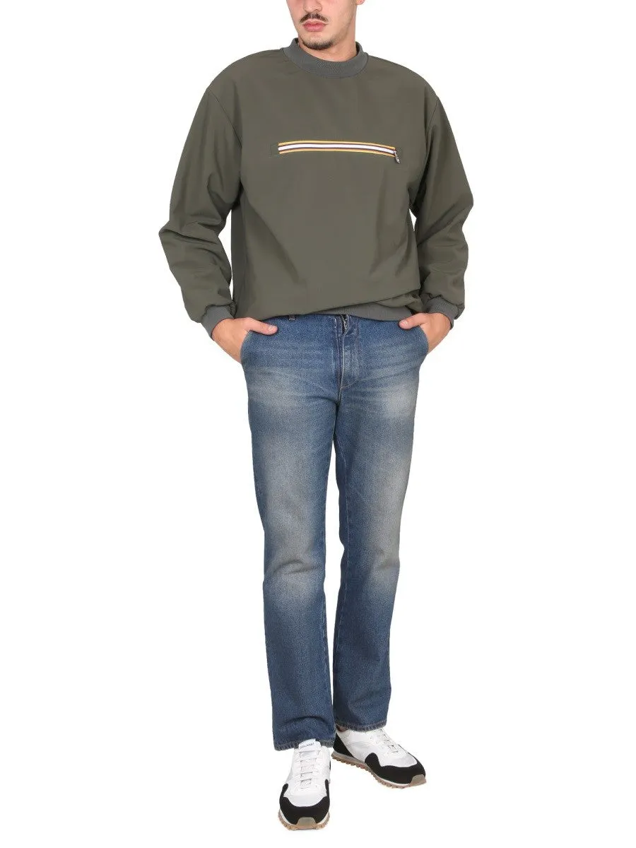 K-Way SWEATSHIRT WITH FRONT POCKET sold by Siebentaschen product image thumbnail 2