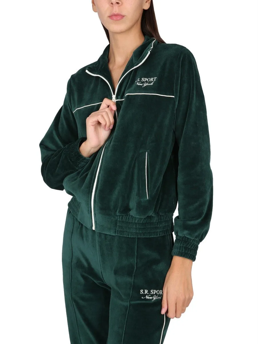 SPORTY&RICH ZIP SWEATSHIRT. sold by Siebentaschen product image thumbnail 4