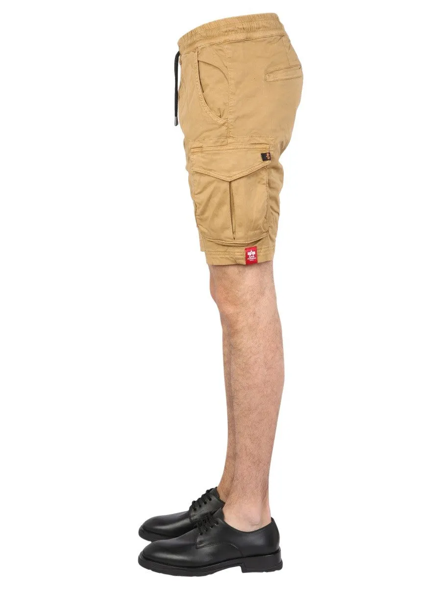 ALPHA INDUSTRIES TWILL BERMUDA SHORTS sold by Siebentaschen product image thumbnail 3