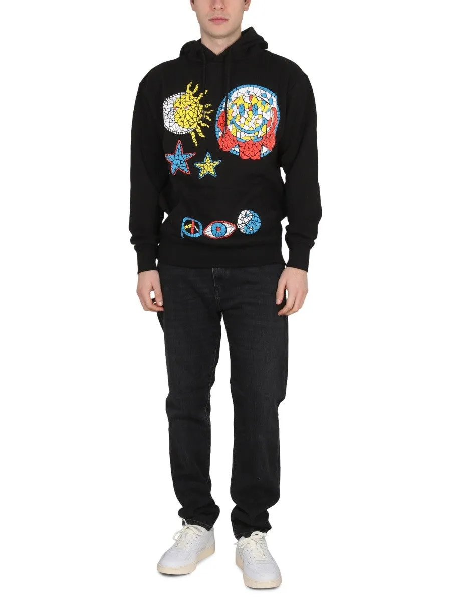 MARKET HAND DRAWN VARSITY SWEATSHIRT sold by Siebentaschen product image thumbnail 3