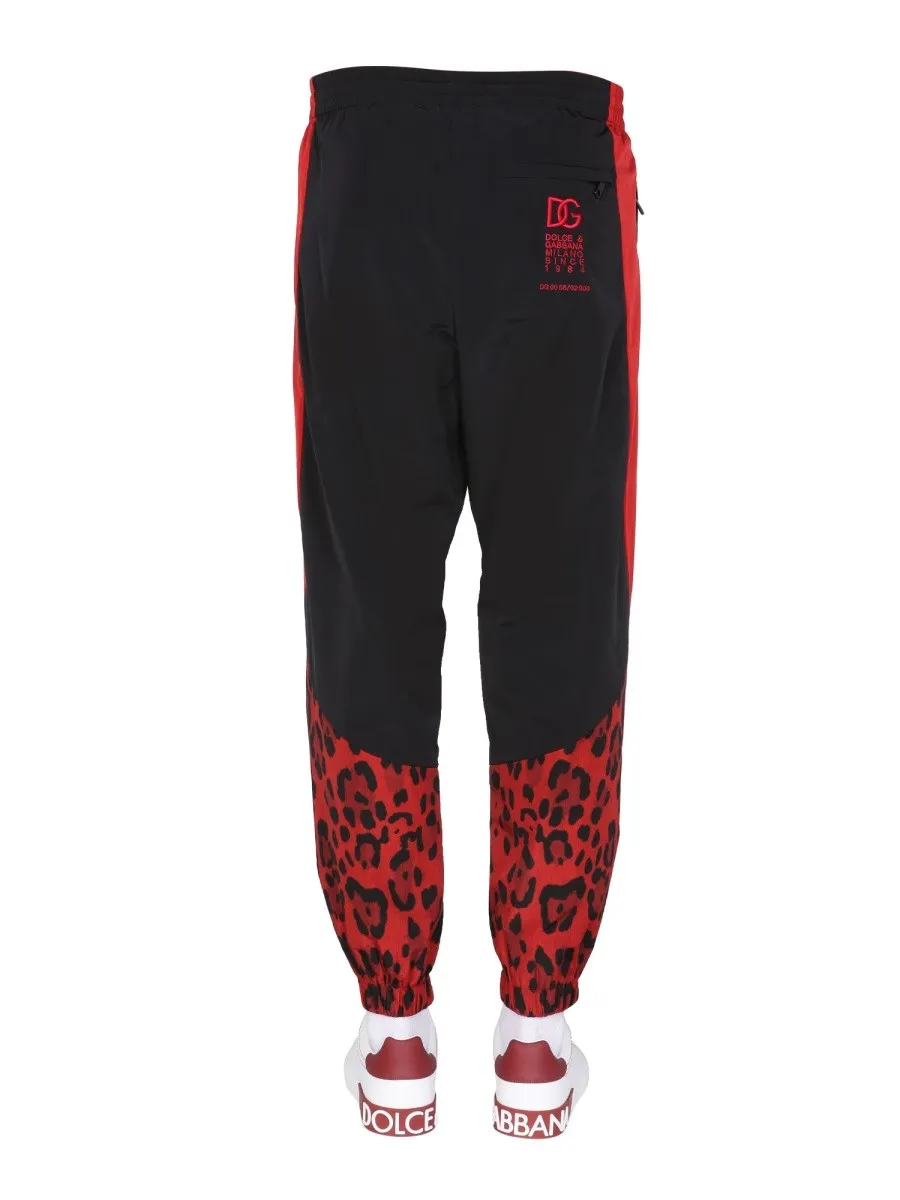 Dolce & Gabbana JOGGING PANTS WITH ANIMAL PRINT sold by Siebentaschen product image thumbnail 4