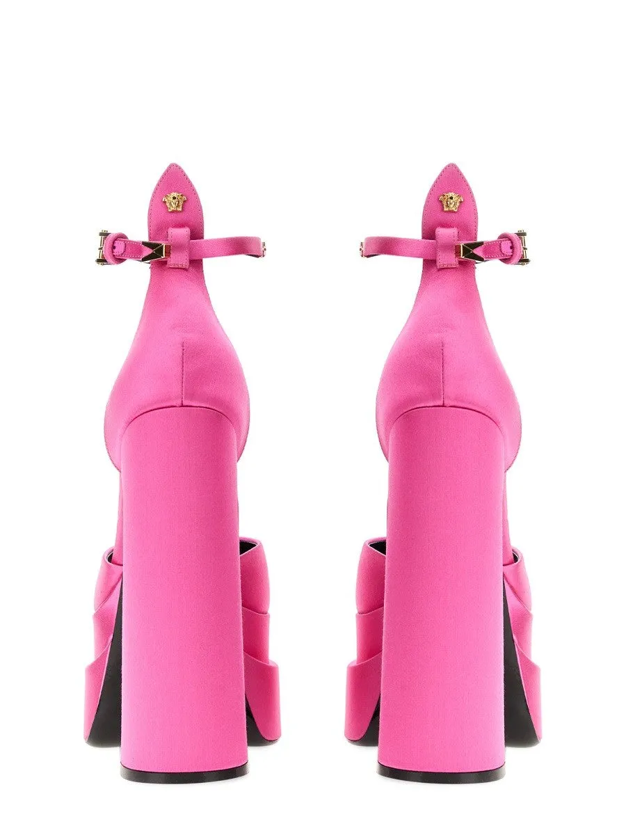 Versace AEVITAS POINTY PLATFORM PUMPS sold by Siebentaschen product image thumbnail 3