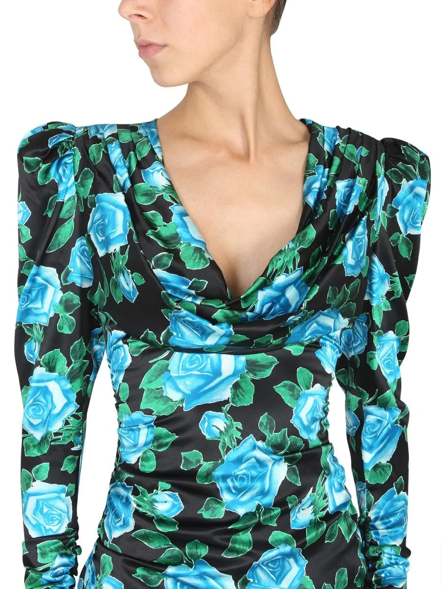 ALESSANDRA RICH MINI SATIN DRESS sold by Siebentaschen product image thumbnail 4