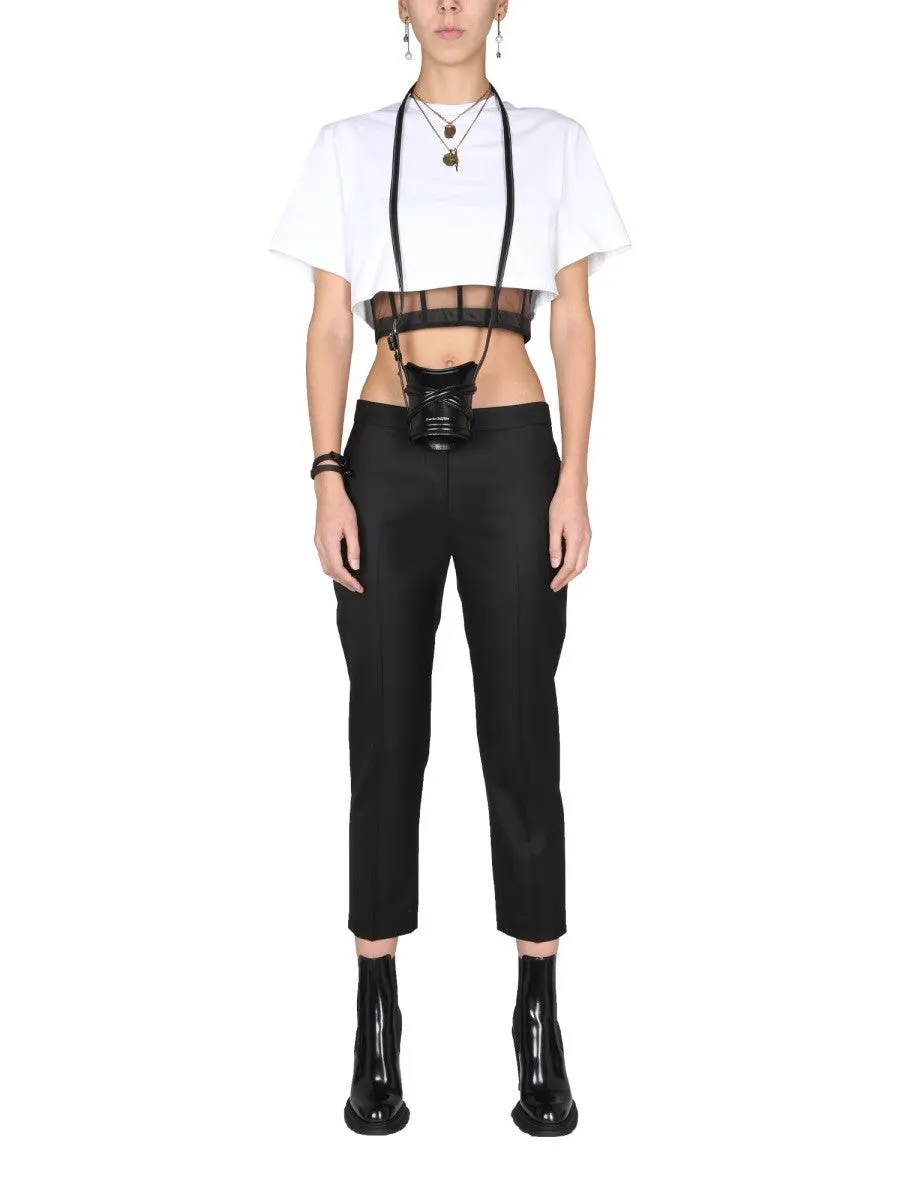 Alexander Mcqueen CROPPED TROUSERS sold by Siebentaschen product image thumbnail 2