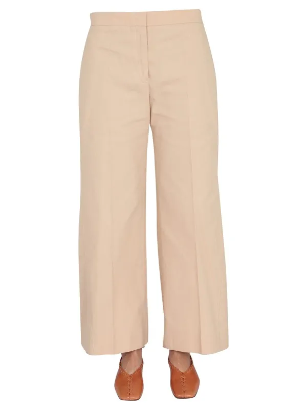 JIL SANDER WIDE LEG TROUSERS sold by Siebentaschen