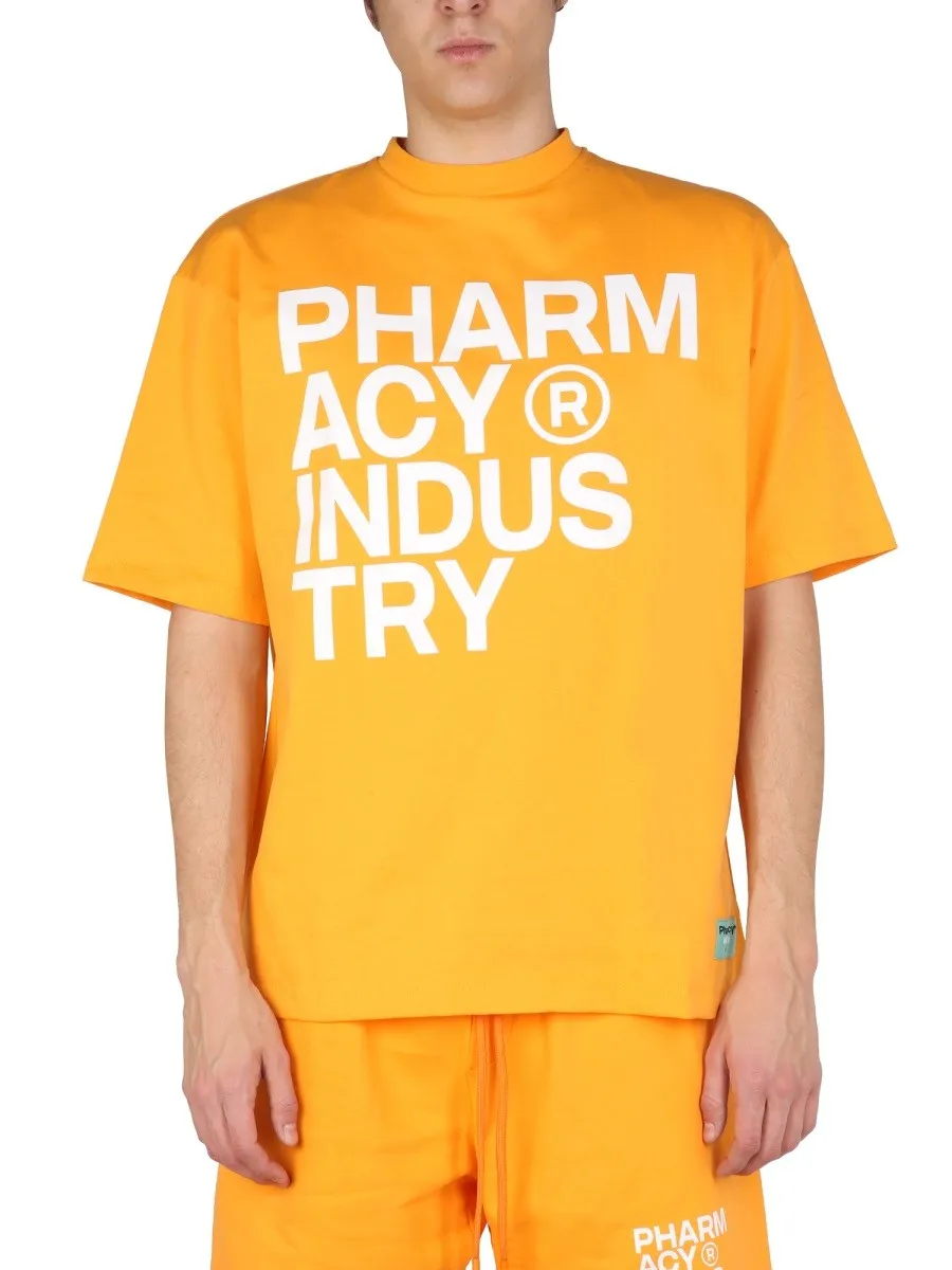 PHARMACY INDUSTRY LOGO PRINT T-SHIRT sold by Siebentaschen