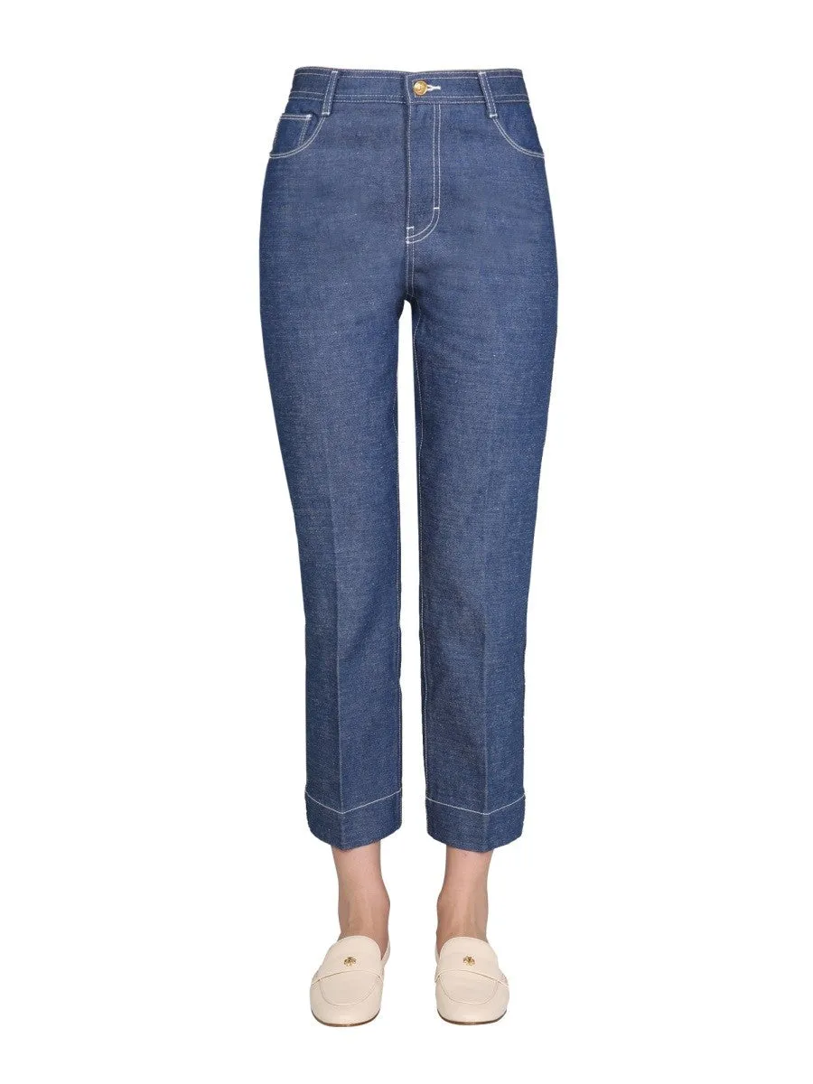 Tory Burch WIDE LEG JEANS sold by Siebentaschen