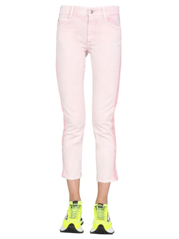 stella mccartney JEANS WITH LOGO BANDS sold by Siebentaschen