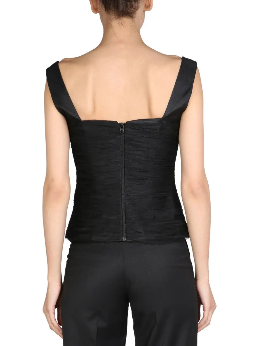 ANOUKI DRAPED TOP sold by Siebentaschen product image thumbnail 3