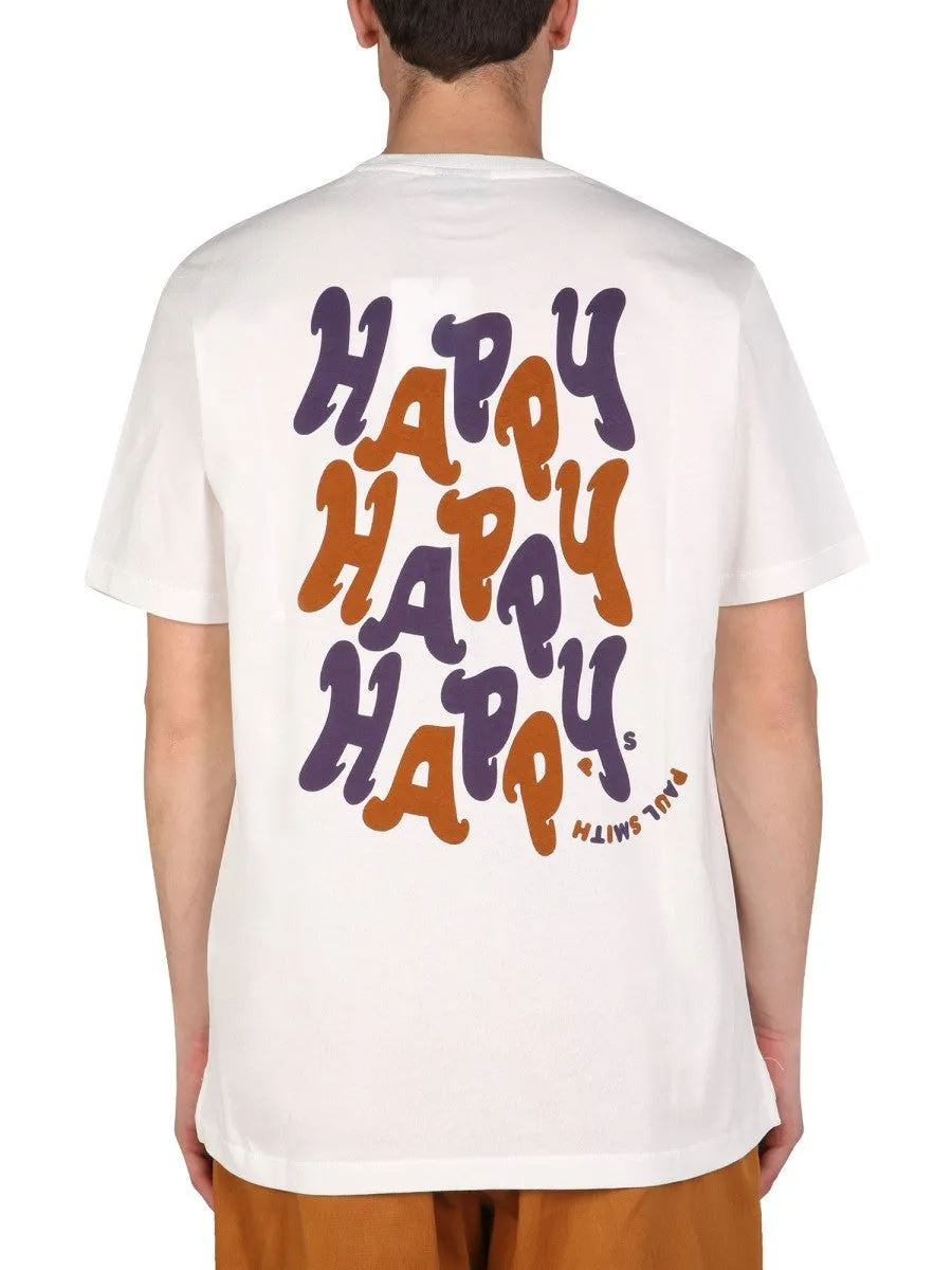 PS BY PAUL SMITH HAPPY HAPPY T-SHIRT sold by Siebentaschen product image thumbnail 3