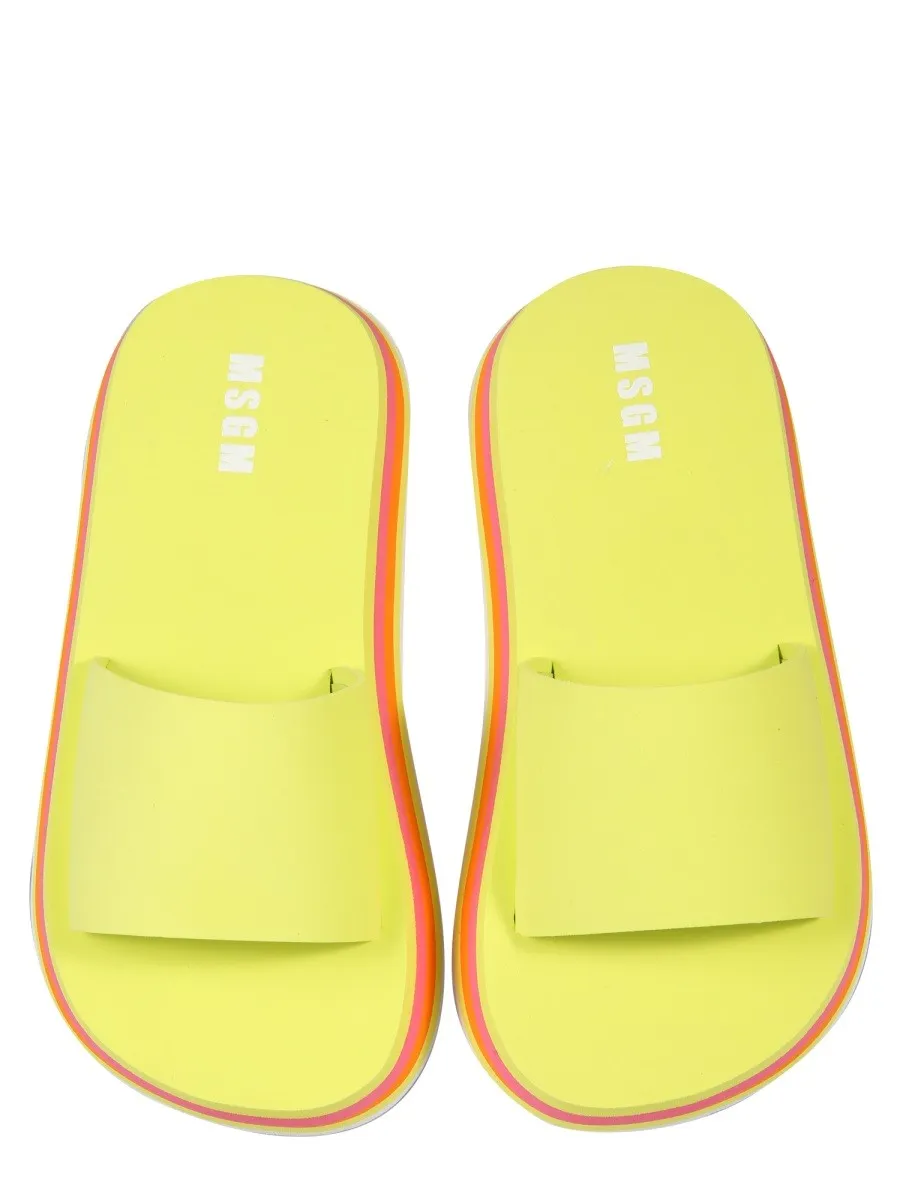 msgm SLIDE PLATFORM SANDALS sold by Siebentaschen product image thumbnail 2